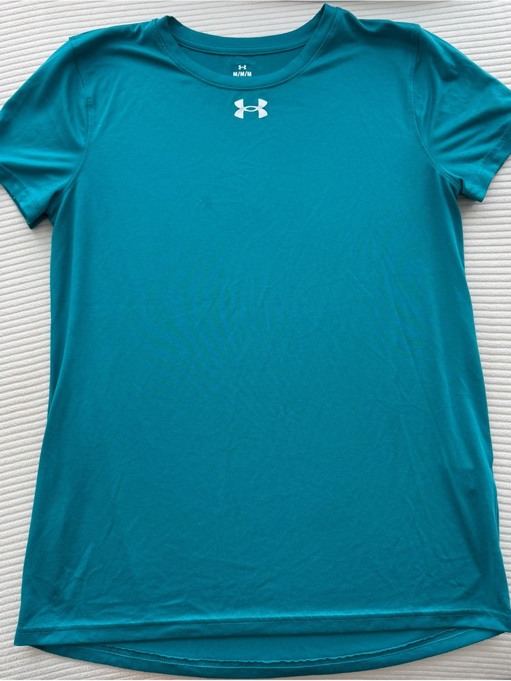 Under Armour Women’s Teal Performance Short Sleeve Tee - Crew Neck